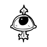 cartoon eye symbol N13
