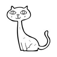 Cartoon Cat N356