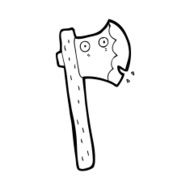 Cartoon Axe N45