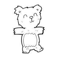 cartoon cute teddy bear N76