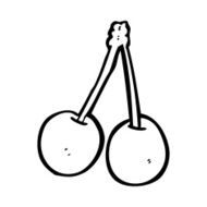 cartoon cherries N41