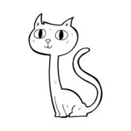 Cartoon Cat N357