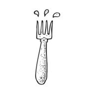cartoon fork N58