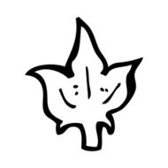 cartoon leaf symbol N65
