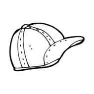 cartoon old school cap N13