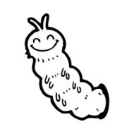 Cartoon Caterpillar N101