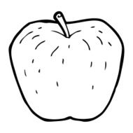 Cartoon Apple N182