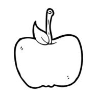 Cartoon Apple N183