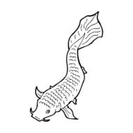 Cartoon Fish N241
