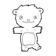 cartoon teddy bear N388