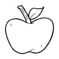 Cartoon Apple N184