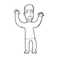cartoon angry dad N14