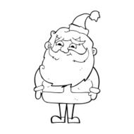 Cartoon Santa Claus N443