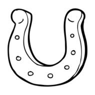 cartoon horseshoe N8