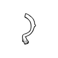 cartoon arm N224