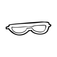 Cartoon Glasses N62