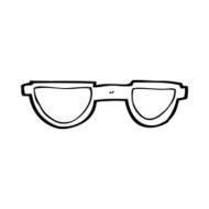 Cartoon Glasses N65