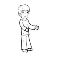cartoon man explaining N41