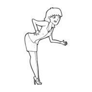 cartoon businesswoman explaining N12