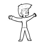 Cartoon Woman Wearing Glasses N29