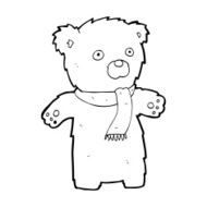 cartoon teddy bear N400