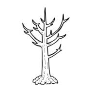 cartoon tree N10