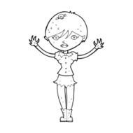 Cartoon Vampire Girl N328