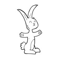 Cartoon Rabbit N198