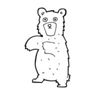 Cartoon Bear N142