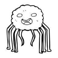 Cartoon Spider N45
