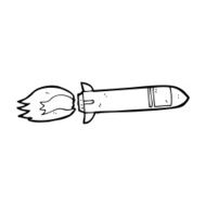 Cartoon Missile N47