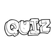 cartoon quiz sign N13
