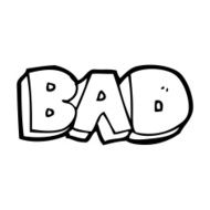 cartoon bad sign N13