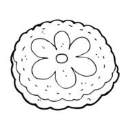 cartoon baked biscuit N16