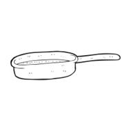 Cartoon Frying Pan N23