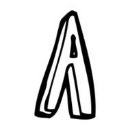 cartoon letter N220