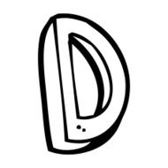 cartoon letter N231
