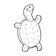 cartoon happy turtle N11