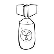 cartoon nuclear bomb N26