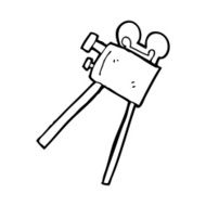cartoon movie camera N14