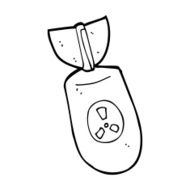 cartoon atom bomb N39