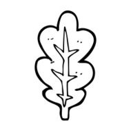 cartoon leaf symbol N66