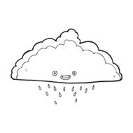 Cartoon Rain Cloud N63