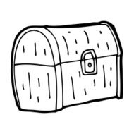 Cartoon Treasure Chest N24