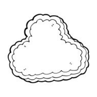 cartoon decorative cloud N53