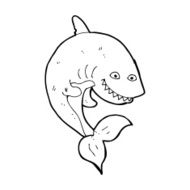 Cartoon Shark N87