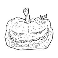 cartoon halloween pumpkin N65