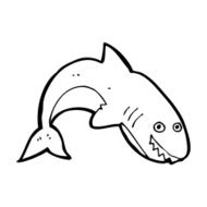 Cartoon Shark N88