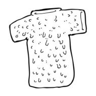 cartoon woolly tee N13