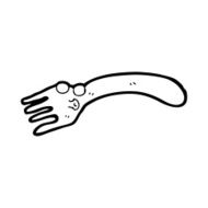 cartoon fork N60